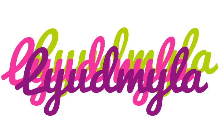 Lyudmyla flowers logo