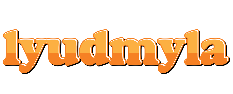 Lyudmyla orange logo