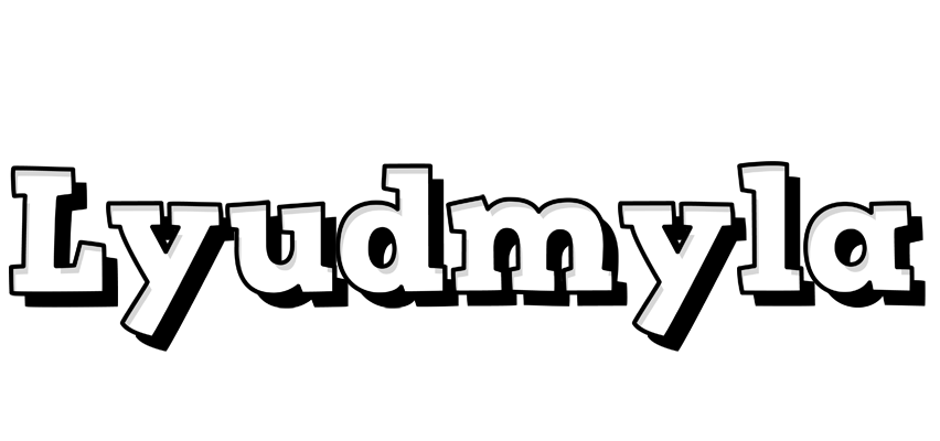 Lyudmyla snowing logo