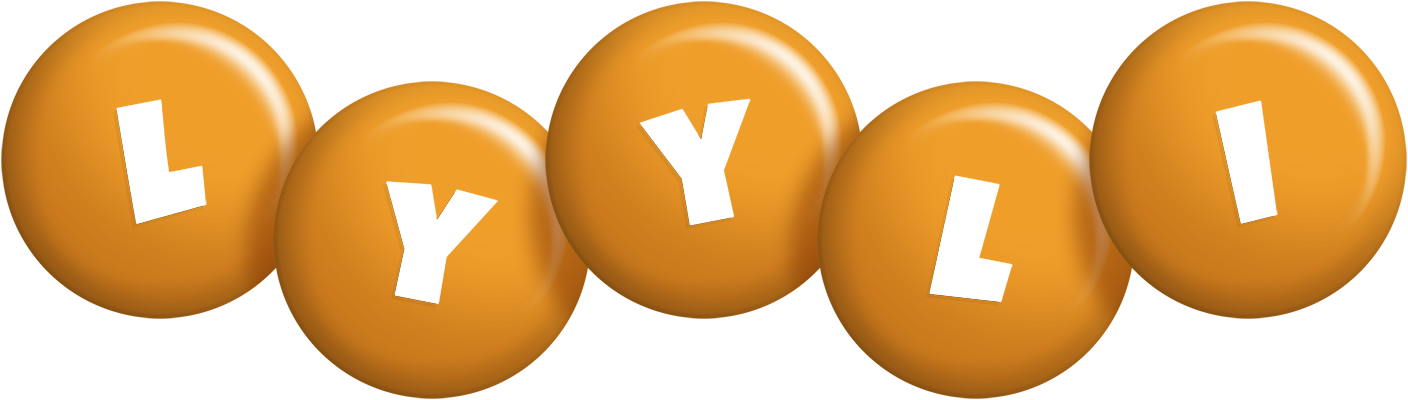 Lyyli candy-orange logo