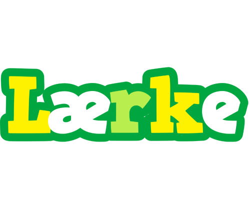 Lærke soccer logo