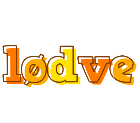 Lødve desert logo