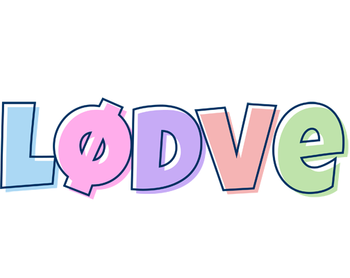 Lødve pastel logo