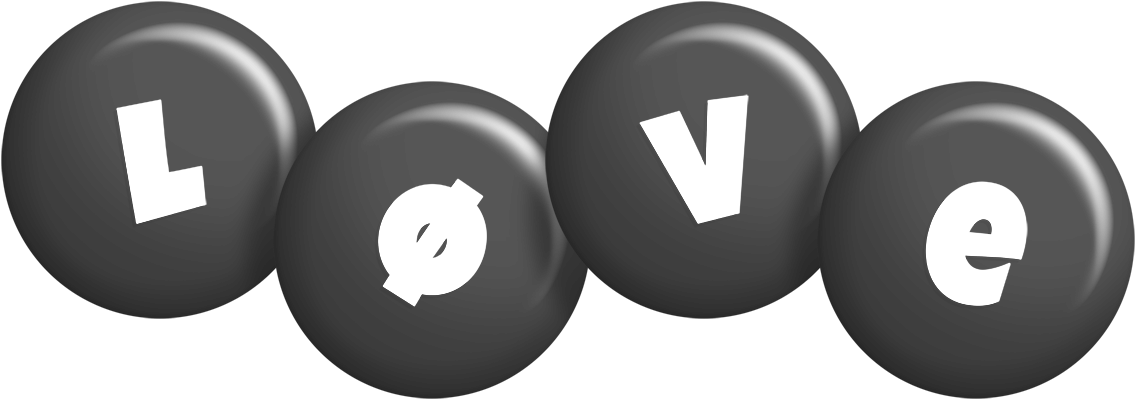 Løve candy-black logo