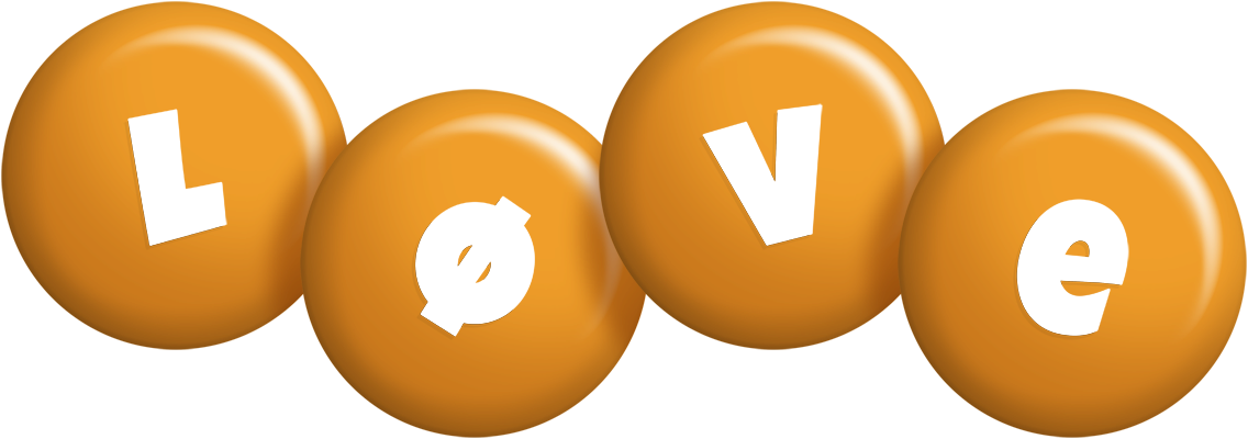 Løve candy-orange logo
