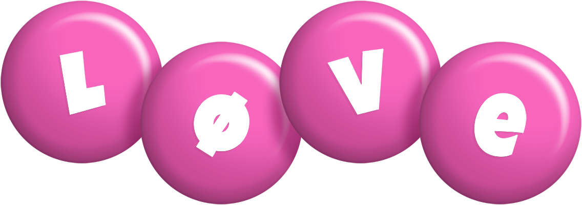 Løve candy-pink logo