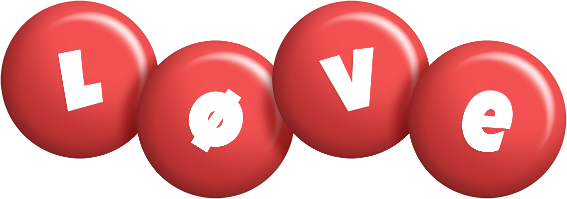 Løve candy-red logo