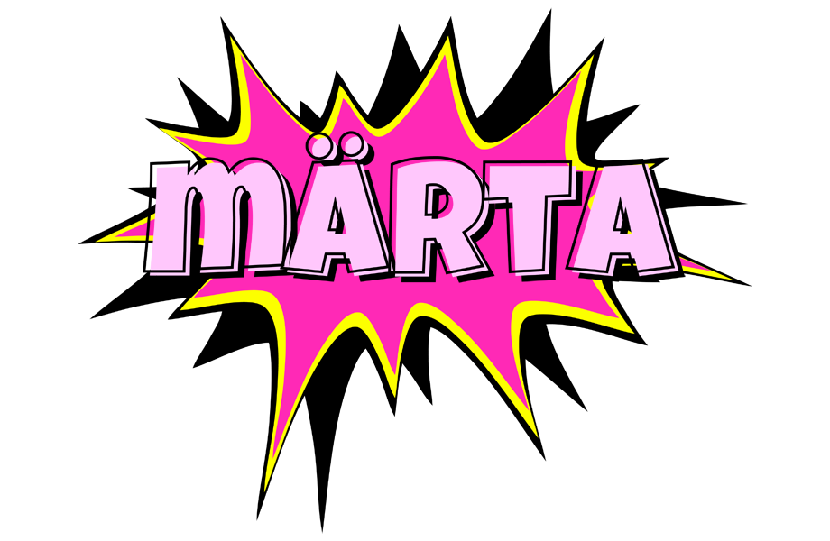 Märta badabing logo