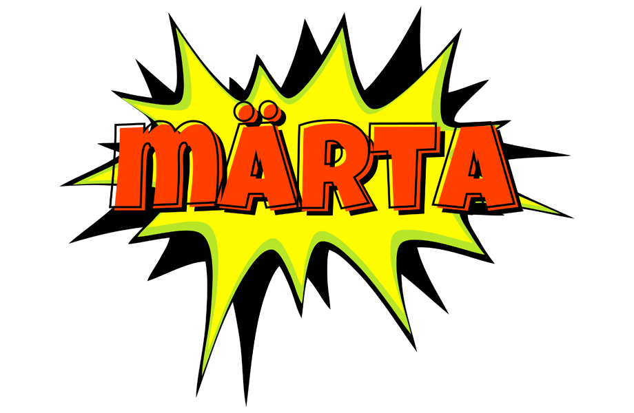 Märta bigfoot logo