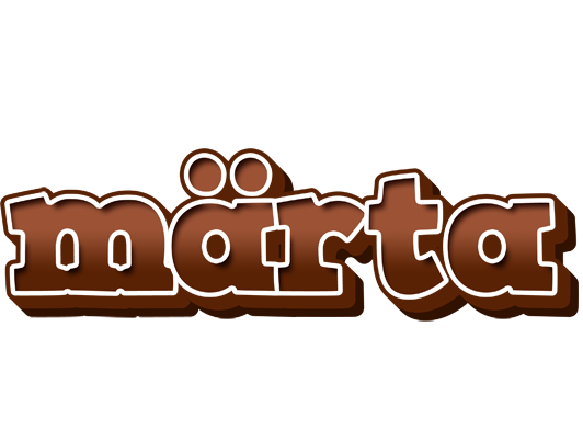 Märta brownie logo