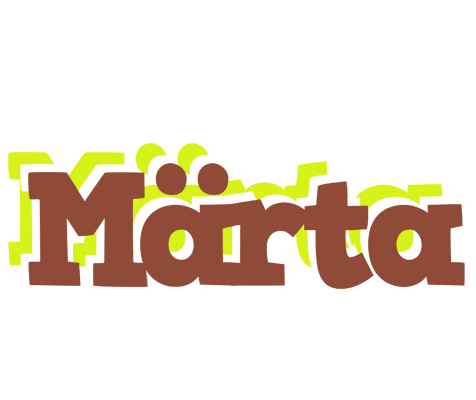 Märta caffeebar logo