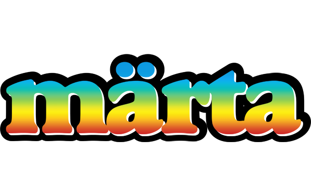 Märta color logo