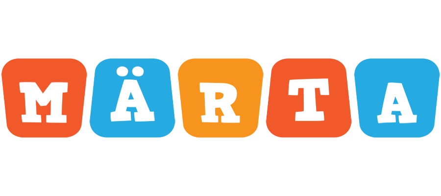 Märta comics logo