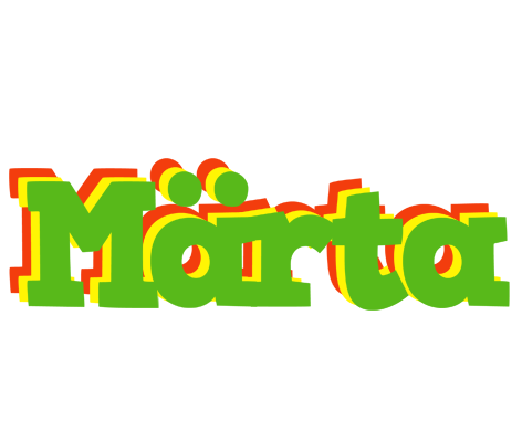 Märta crocodile logo