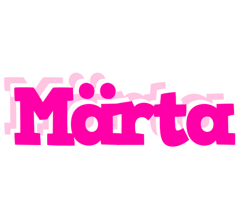 Märta dancing logo