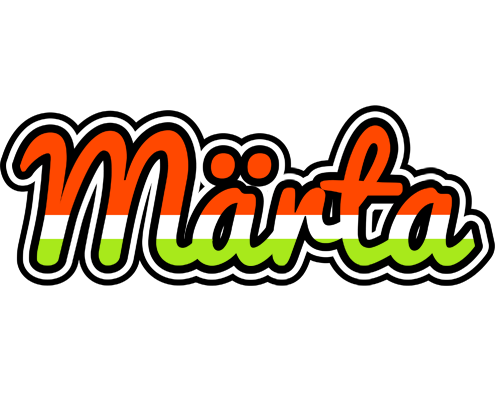 Märta exotic logo