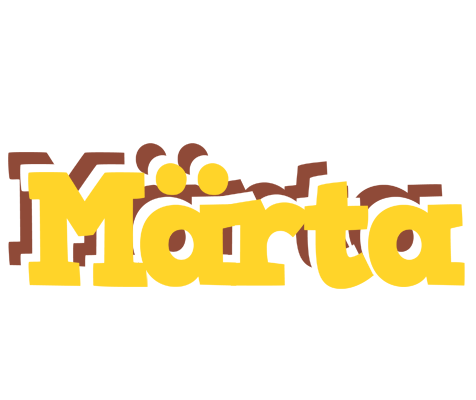 Märta hotcup logo