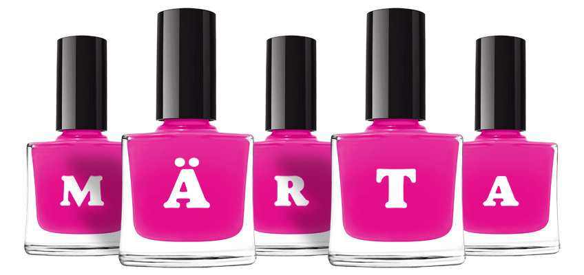 Märta nails logo