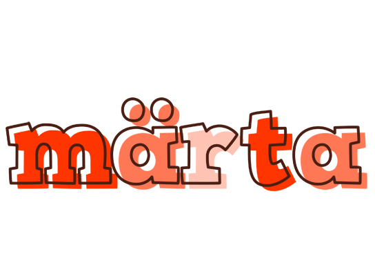 Märta paint logo