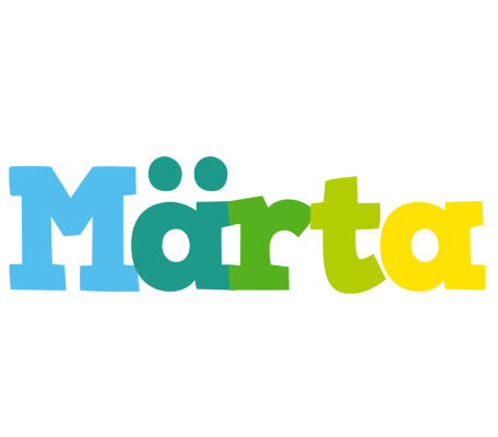 Märta rainbows logo
