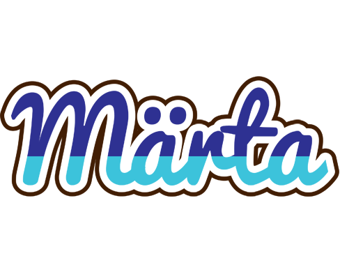 Märta raining logo