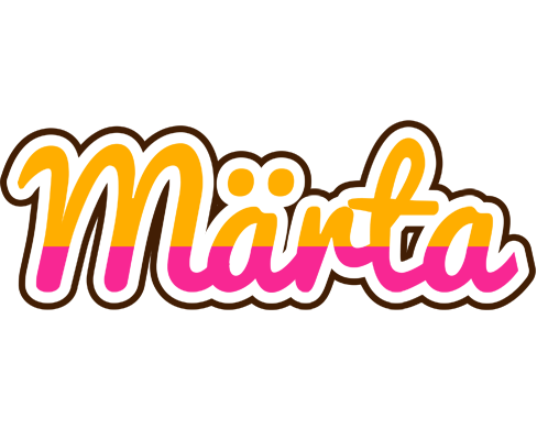 Märta smoothie logo