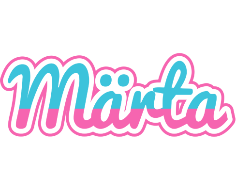 Märta woman logo