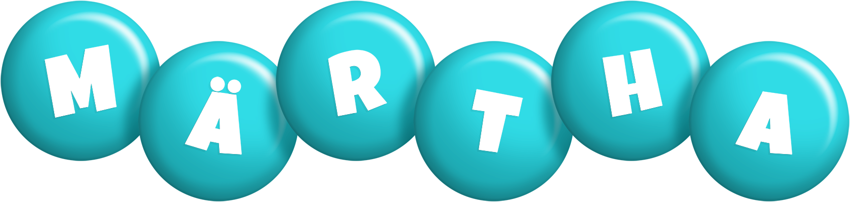 Märtha candy-azur logo