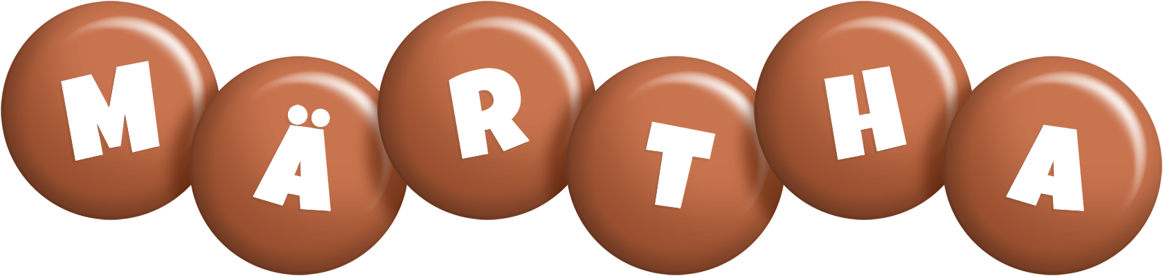 Märtha candy-brown logo