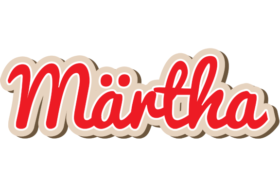 Märtha chocolate logo