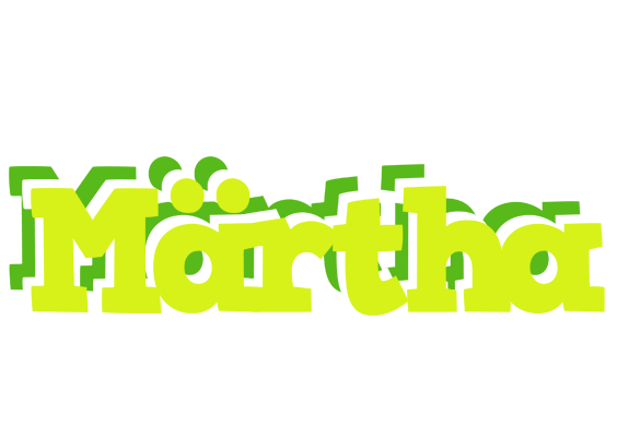 Märtha citrus logo