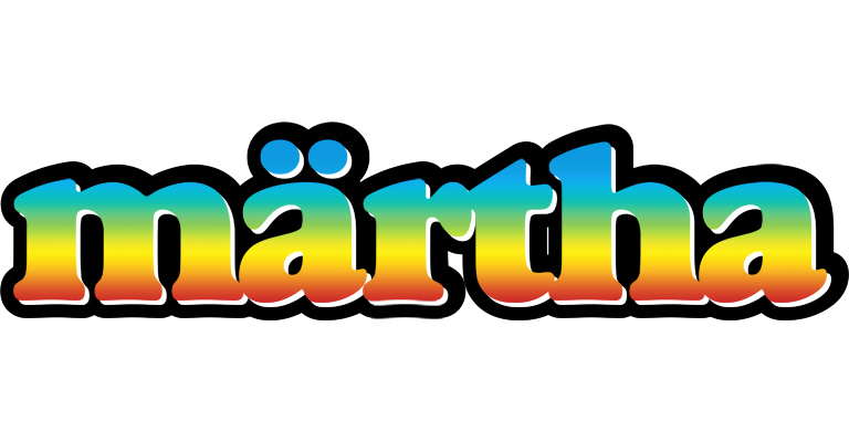 Märtha color logo