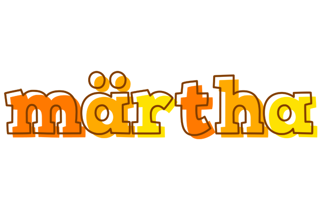 Märtha desert logo