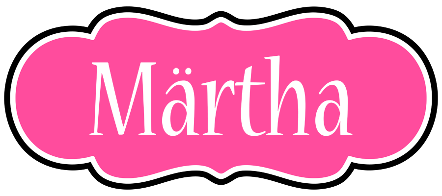 Märtha invitation logo