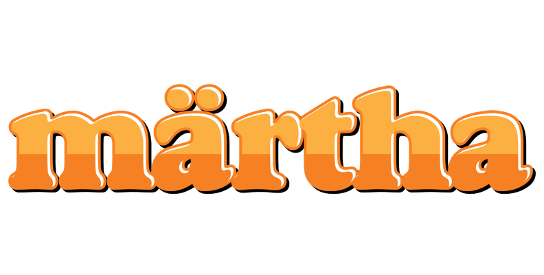 Märtha orange logo