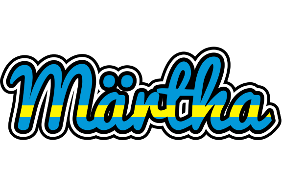 Märtha sweden logo