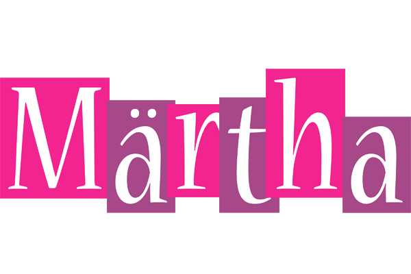 Märtha whine logo