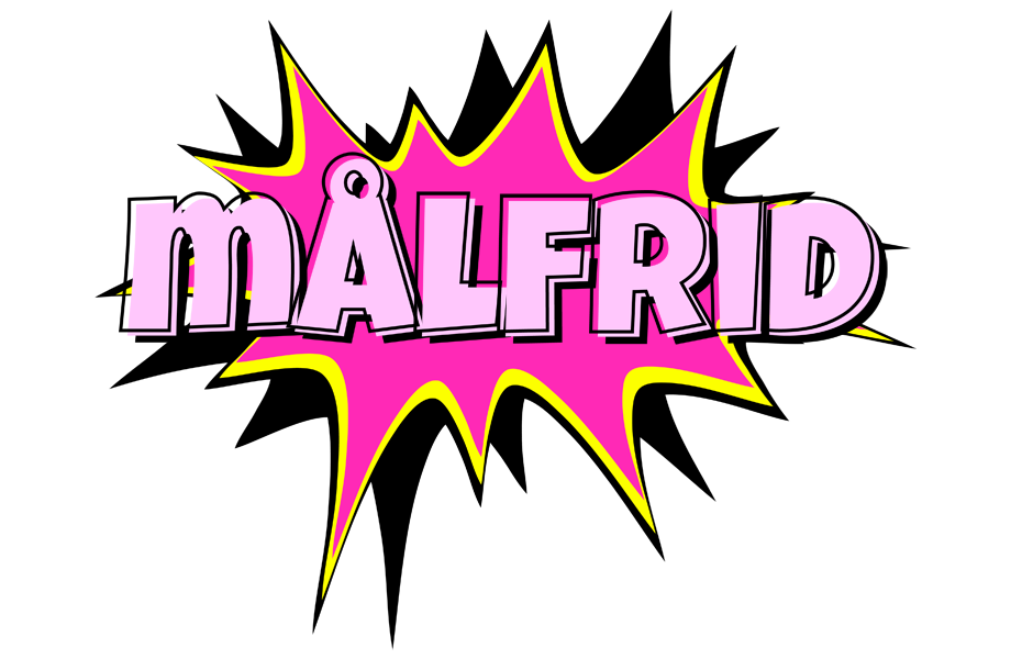 Målfrid badabing logo