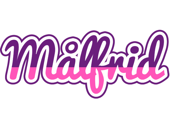Målfrid cheerful logo