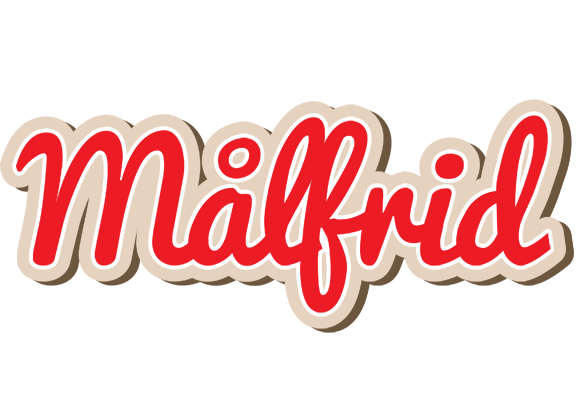 Målfrid chocolate logo