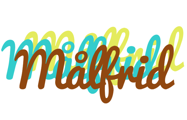 Målfrid cupcake logo