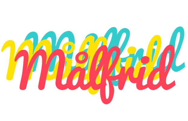 Målfrid disco logo