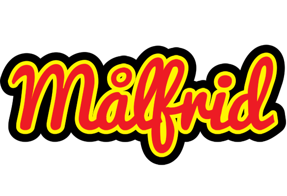 Målfrid fireman logo