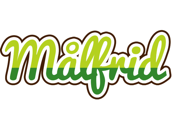Målfrid golfing logo