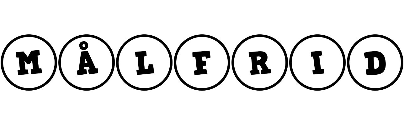 Målfrid handy logo