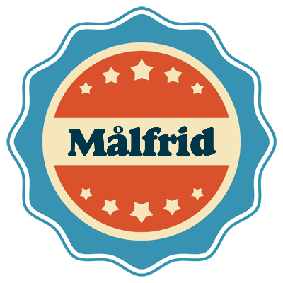 Målfrid labels logo