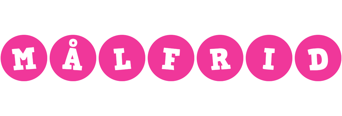 Målfrid poker logo