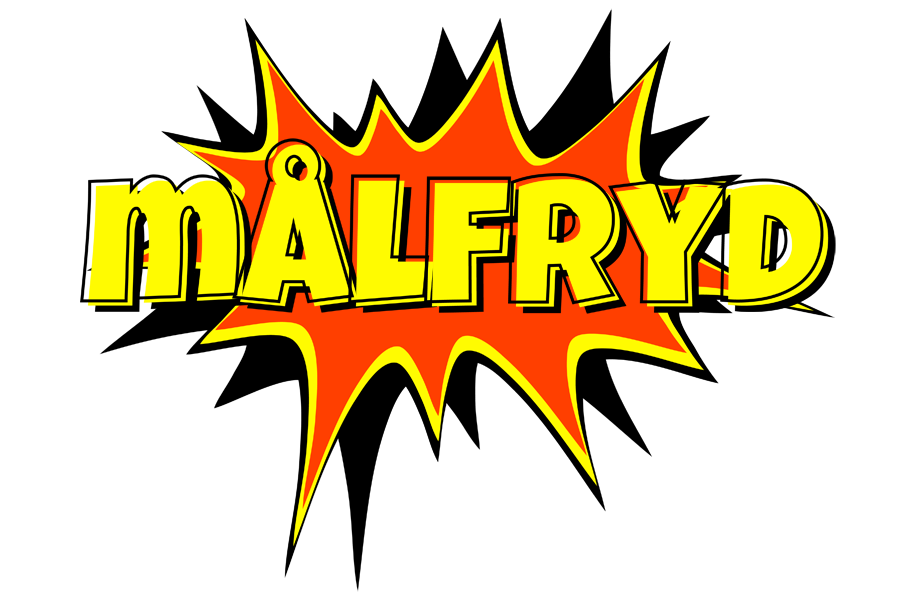 Målfryd bazinga logo