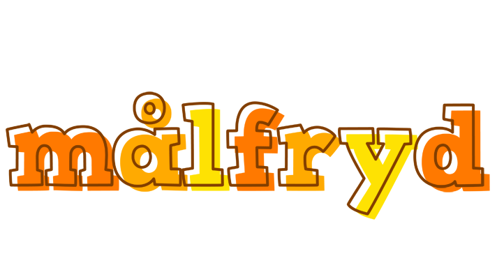 Målfryd desert logo