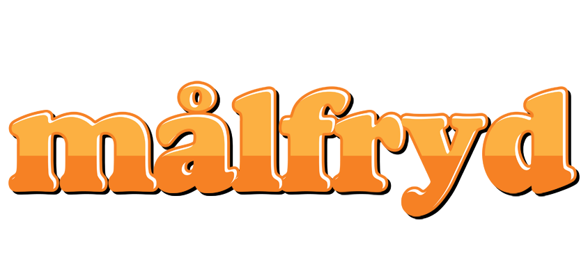 Målfryd orange logo